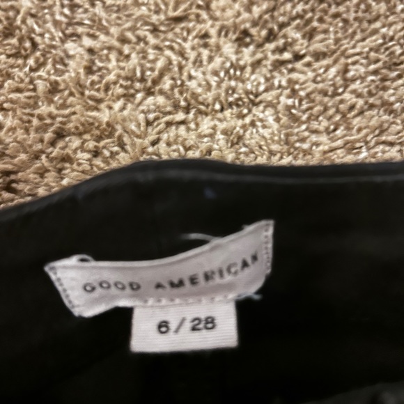 Good American, Good Legs, skinny coated jeans, size 6 - Picture 4 of 6
